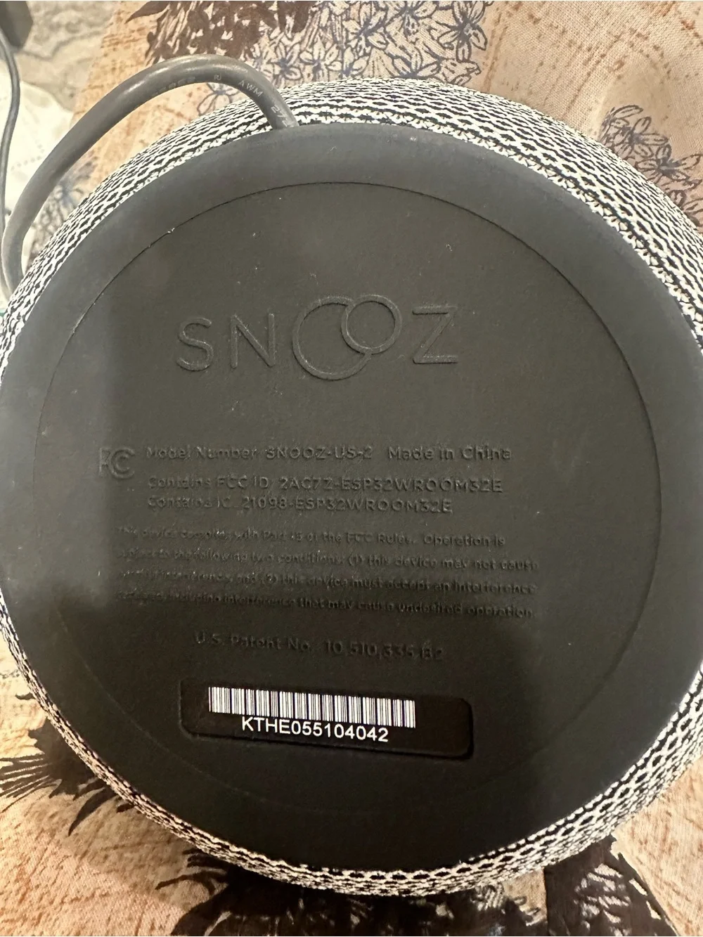 SNOOZ Smart White Noise Machine - Picture 7 of 10